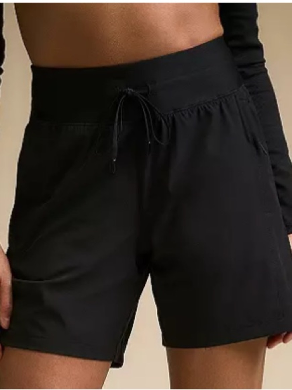 Calia Black Shorts M Active Walking Workout Effortless Athleisure Relaxed Pocket